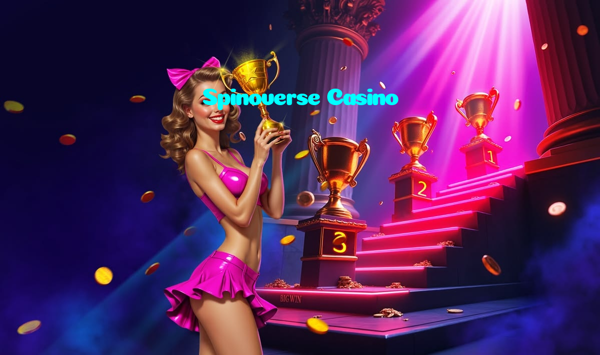 Spinoverse Casino casino presented on mobile device in Pakistan with slots and live games