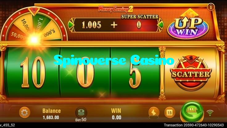 Spinoverse Casino casino presented on mobile device in Pakistan with slots and live games
